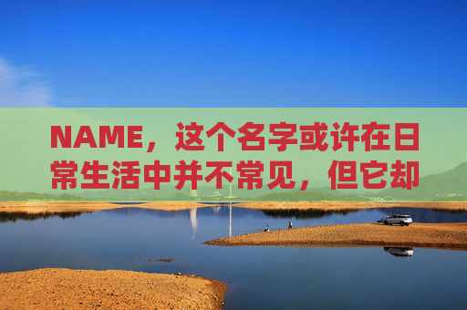NAME，这个名字或许在日常生活中并不常见，但它却在某些领域里扮演着重要的角色。今天，让我们一起来探索这个名字背后的故事和意义